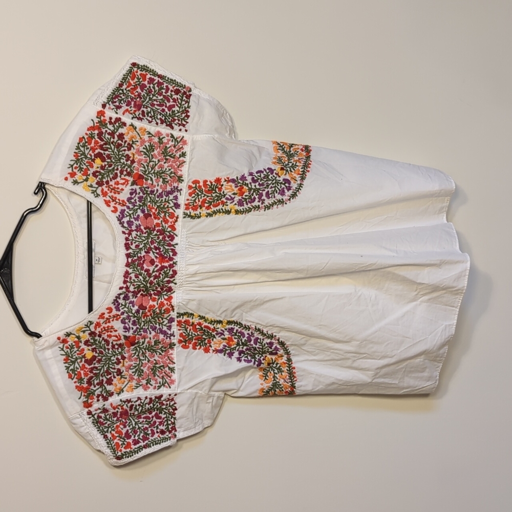 Madewell Embroidered Top